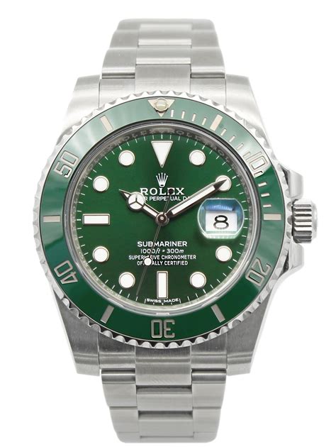 rolex submariner date hulk price|rolex hulk submariner retail price.